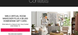 TJX STYLE+ & HomeSense Virtual Interior Designer Contest