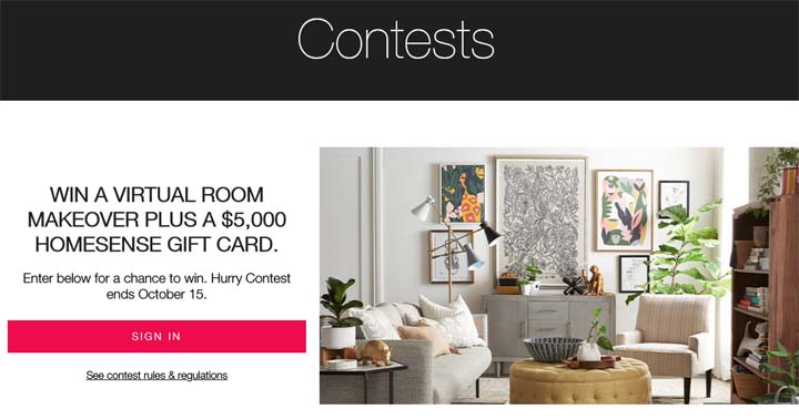 TJX STYLE+ & HomeSense Virtual Interior Designer Contest