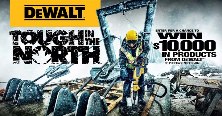 DEWALT Tough in the North Sweepstakes