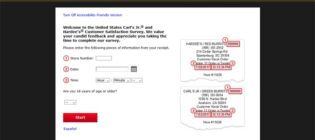 Carl’s Jr. Restaurants Customer Satisfaction Survey