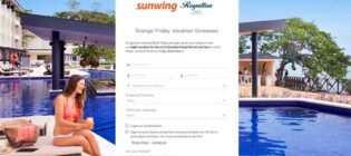 Sunwing Orange Friday Vacation Giveaway / Trip to Jamaica