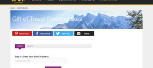 Travel Channel Gift of Travel Giveaway