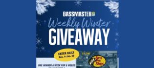Bassmaster Weekly Winter Giveaway Sweepstakes
