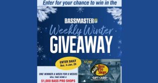 Bassmaster Weekly Winter Giveaway Sweepstakes