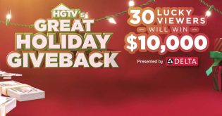 HGTV’s Great Holiday Giveback Sweepstakes