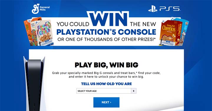 Play Big, Win Big with PS5 & Big G Cereals Promotion