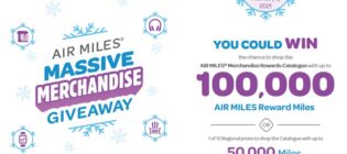 Air Miles Massive Merchandise Giveaway Contest
