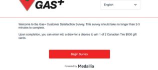 Canadian Tire Gas+ Customer Satisfaction Survey Contest