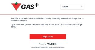 Canadian Tire Gas+ Customer Satisfaction Survey Contest