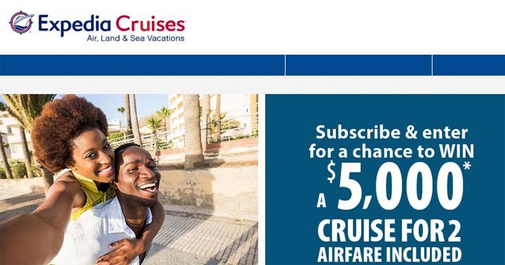 Expedia Cruises Win a Dream Vacation Sweepstakes