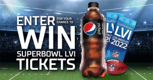 Pepsi Zero Sugar Text to Win Super Bowl Contest