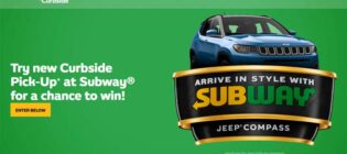 Arrive in Style with Subway Curbside Pick-Up Contest