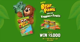 Dare Bear Paws Veggies + Fruits Giveaway Contest