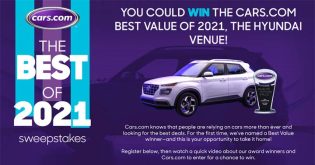Cars.com The Best of 2021 Sweepstakes