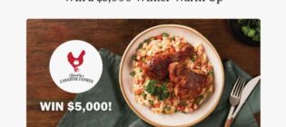 Canadian Chicken Farmers Win a $5,000 Winter Warm Up Contest