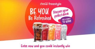 Coca-Cola Freestyle Be You Be Refreshed Instant Win