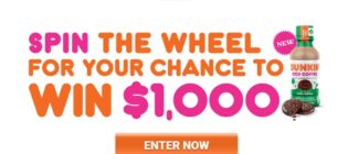 Dunkin’ Spin Sweepstakes