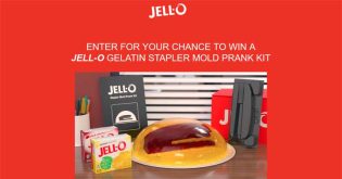 JELL-O Mold Prank Sweepstakes