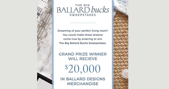 Big Ballard Bucks Sweepstakes