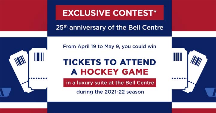 Rona Tickets to attend a Hockey Game Contest