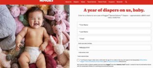 Win Huggies for a Year Sweepstakes
