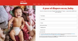 Win Huggies for a Year Sweepstakes