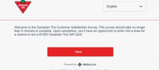 Canadian Tire Customer Satisfaction Survey Contest