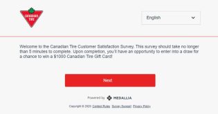 Canadian Tire Customer Satisfaction Survey Contest