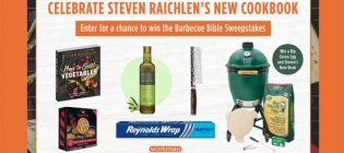 Celebrate the Release of Steven Raichlen’s New Cookbook Sweepstakes