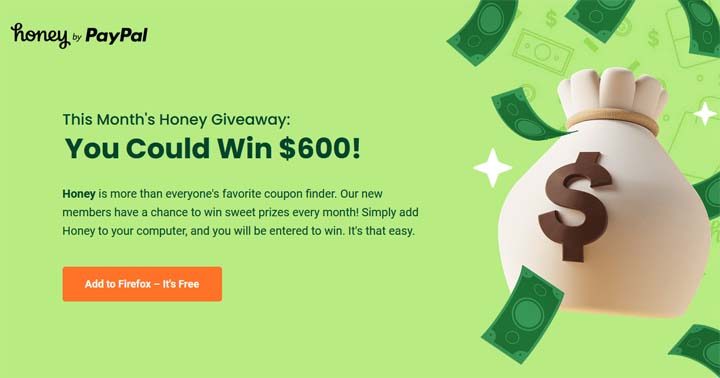 Honey Cash Giveaway