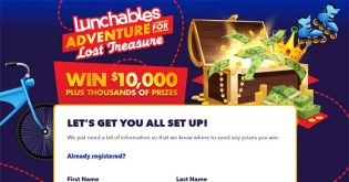 Lunchables Adventure for Lost Treasure Promotion