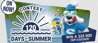Slush Puppie 120 Days of Summer Contest