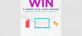 Tip Top Win a Power to go Apple Package Contest