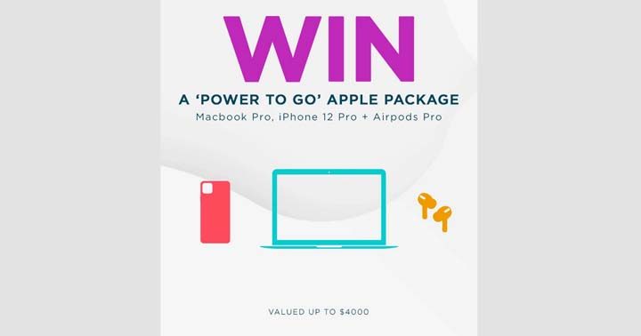 Tip Top Win a Power to go Apple Package Contest