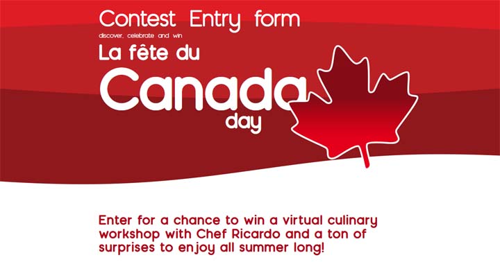 Canada Day Contest Discover Celebrate And Win Contest Canada Day Contest Discover Celebrate And Win Contest