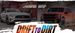 Ford Drift to Dirt Sweepstakes