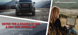 GMC Work From Anywhere Sweepstakes
