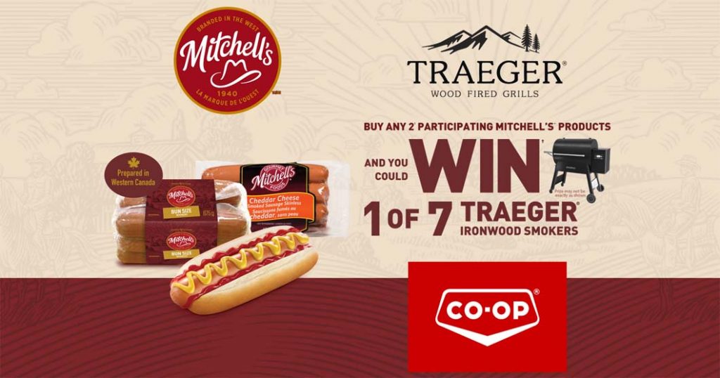 Mitchell’s Win 1 of 7 Traeger Smokers Contest