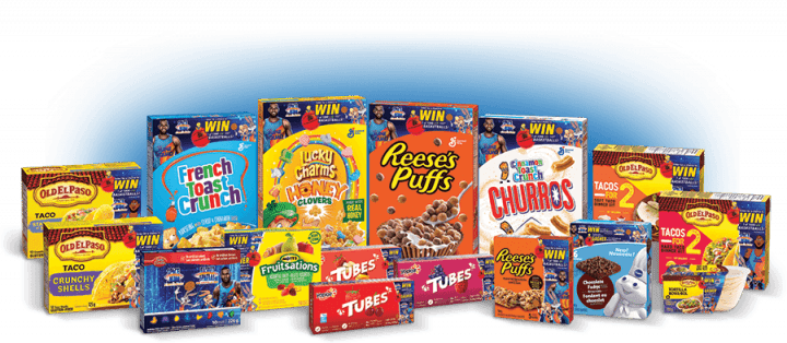 Products Space Jam General Mills Contest