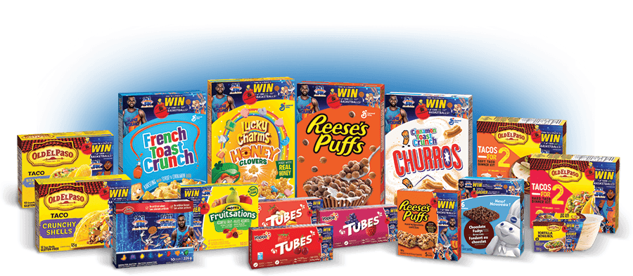 Products Space Jam General Mills Contest