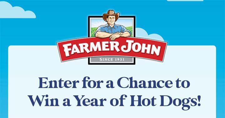 Farmer John Hot Dogs for a Year Sweepstakes