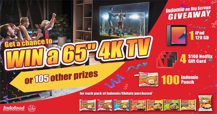 Indomie on Big Screen Giveaway Contest