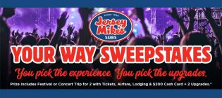 Jersey Mike’s Your Way Sweepstakes