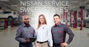 Nissan Service Promotion Sweepstakes