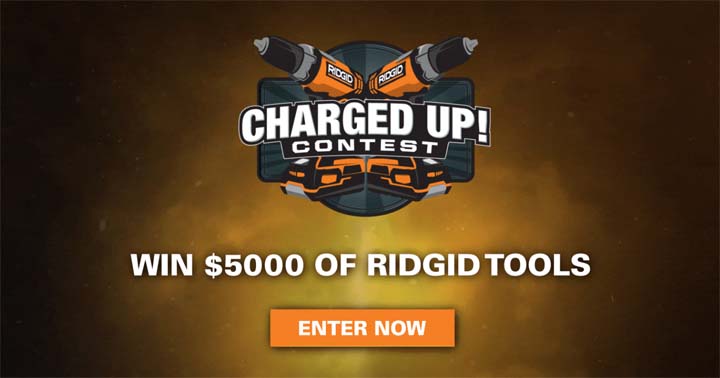Ridgid Charged Up! Contest