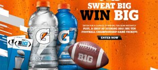 Gatorade Sweat Big - Win Big Sweepstakes