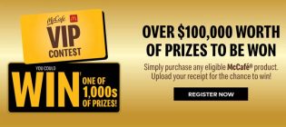 Keurig McCafé VIP Contest