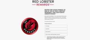 My Red Lobster Rewards 1 Million Points Sweepstakes