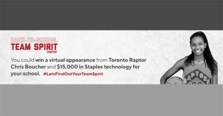 Staples x Toronto Raptors Back-to-School Team Spirit Contest