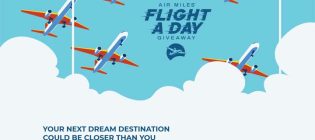 Air Miles Flight a Day Giveaway